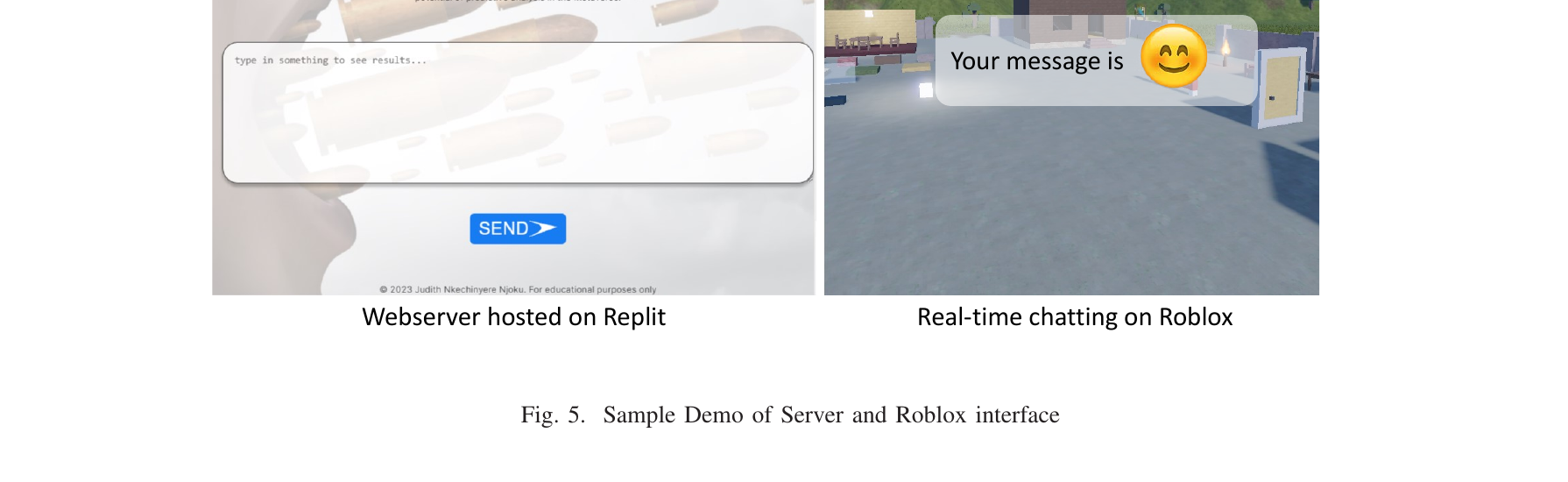 MetaHate web server and Roblox moderation demonstration